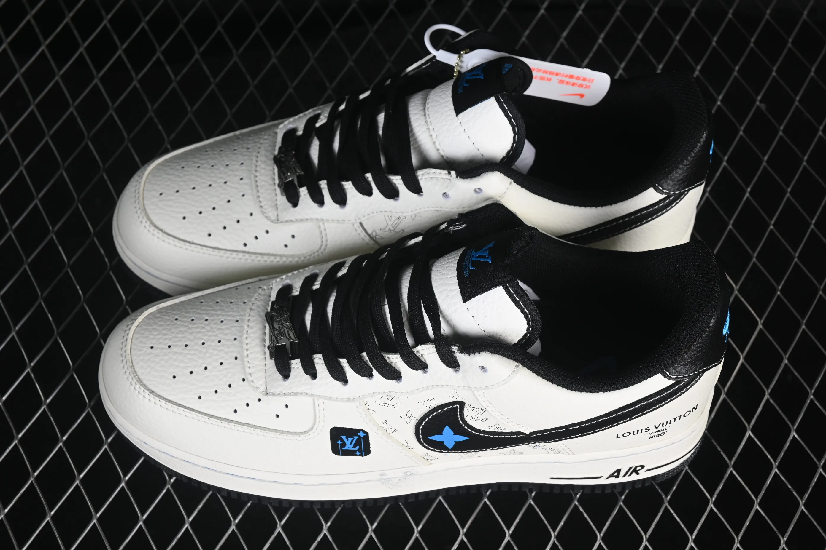 All categories Nk Air Force 1 Air Force series Nk Air Force 1 Low Air Force low-top Nike Air Force 1'07 Low joint white and black print Air Force 1 low-top casual sneakers XY9025-013